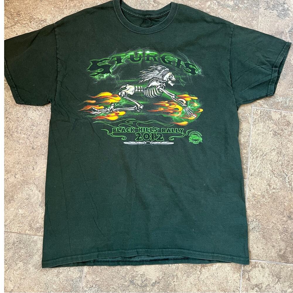 Harley Davidson 2012 Black Hills Rally T-shirt, Men's M-L